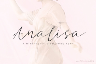 Analisa: A Minimalistic Signature Font for Branding