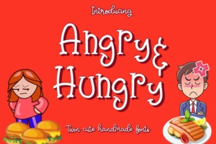 Angry Hungry: A Fun Script Handwritten Font for Marketers