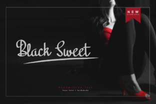 Black Sweet: A Fresh Handwritten Font for Campaigns