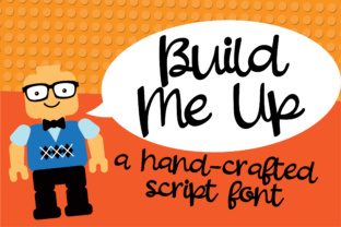 Build Me Up: A Casual Handwritten Font for Web Design