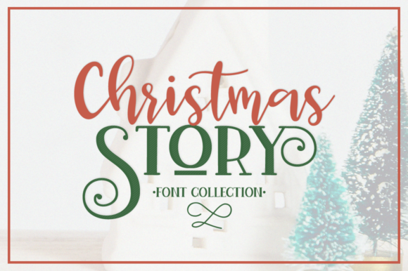 Christmas Story: A Handwritten Font for Crafters