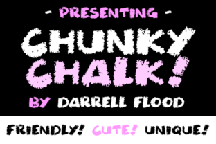 Chunky Chalk: A Fun, Fat Font for Web Design