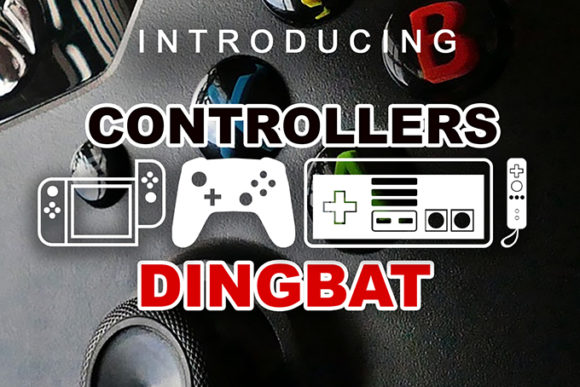 Controllers Font: The Ultimate Dingbats for Gaming Design