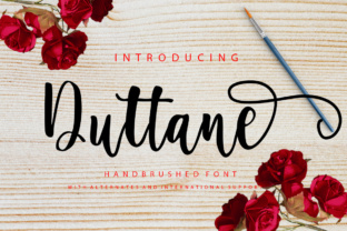Duttane Script: A Modern Typeface for Bold Branding