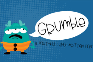 Grumble: A Quasi-Script Font for Branding
