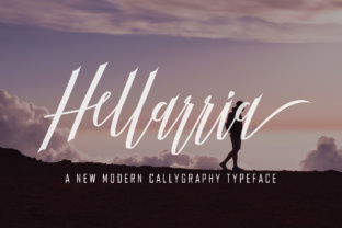 Hellarria Script: A Modern Handwritten Typeface