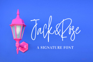 Jack and Rose: A Natural Handwritten Script Font