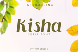 Kisha: A Hand-Drawn Serif Font Review for Branding