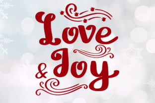 Love and Joy: The Perfect Script Handwritten Font for Christmas Crafts