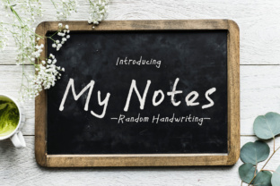 My Notes: The Handwritten Font for Authentic Branding