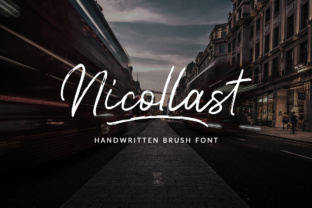Nicollast: The Handwritten Brush Font for Your Brand