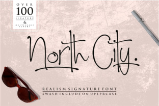 North City: A Premium Script Handwritten Font for Web