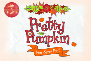 Pretty Pumpkin: A Handmade Serif for Fall Editorial Design