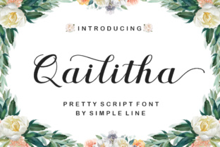 Qailitha Script: The Dynamic Brush Font for Campaigns