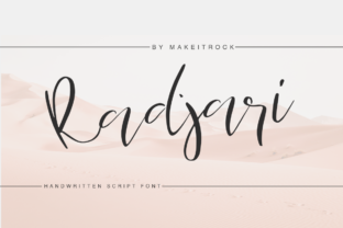 Radjari: A Distinctive Script Handwritten Font for Branding