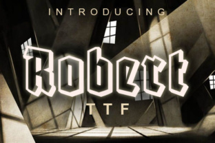 Robert: A Gothic Display Font for Editorial Impact