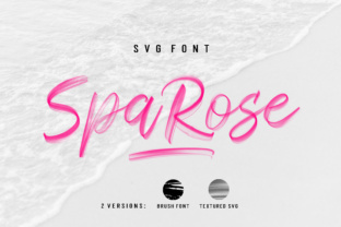 Sparose: A Handmade Script Font for Editorial Design