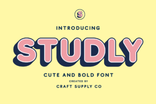Studly Family: A Bold Sans Serif for Branding