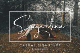 Sugartina: A Review of This Elegant Signature Font