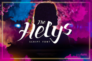 The Helys: A Casual Script Font for Urban Branding