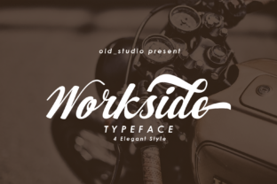 Workside Script: A Modern Vintage Font for Makers
