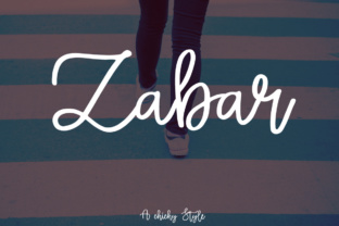 Zabar: The Handwritten Font for Your Brand